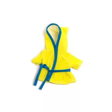   Babaruha 21 cm-es babához: fürdőköpeny (MINILAND) ML31675