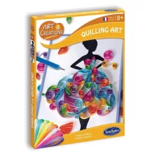 Papírdísz: álomruhák quilling-készlet, kreatív szett (Sentosphere) SA20540