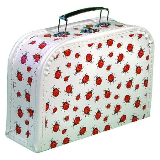 Katicás bőrönd, 24,5 x 17 x 8,5 cm