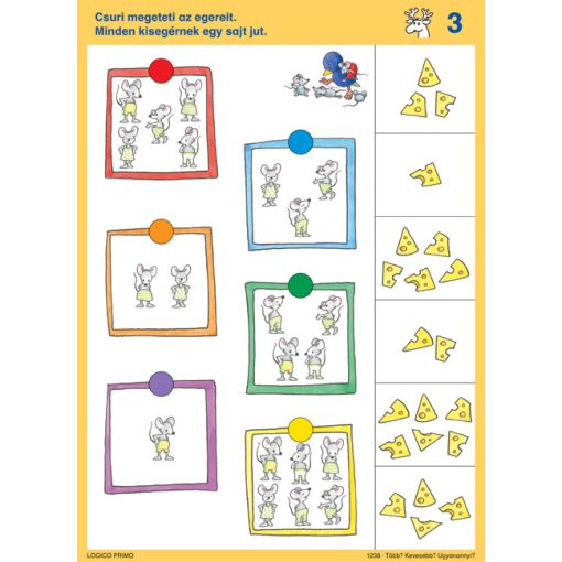 Több? Kevesebb? Ugyanannyi? - LOGICO Primo