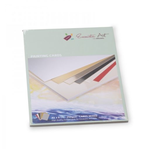 Encaustic kartonpapír, A/4, 6 szín, 250 gr, 6 db     99538954