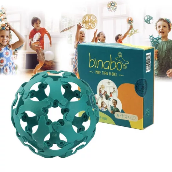 Binabo építőjáték 36 db-os készlet KÉK Binabo építőjáték 36 db-os készlet KÉK