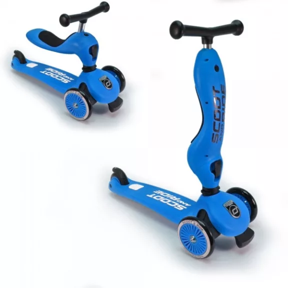 Kismotor / Roller, kettő az egyben Kék - Kifutó