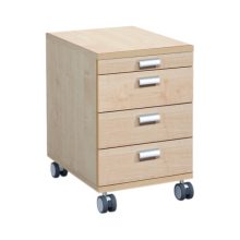 MBD095 015 Görgős, asztal alatti konténer 43,2*58*65,1 cm-es