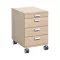 MBD095 015 Görgős, asztal alatti konténer 43,2*58*65,1 cm-es
