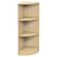 MBD094 331-05 Sarokpolc közepes 38*38*115 cm, juhar színben