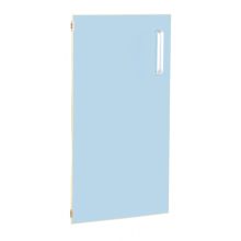 MB100 292 Ajtó-pár, polcos "M" szekrényhez világoskék 100 289-hez 42 x 74,9 cm