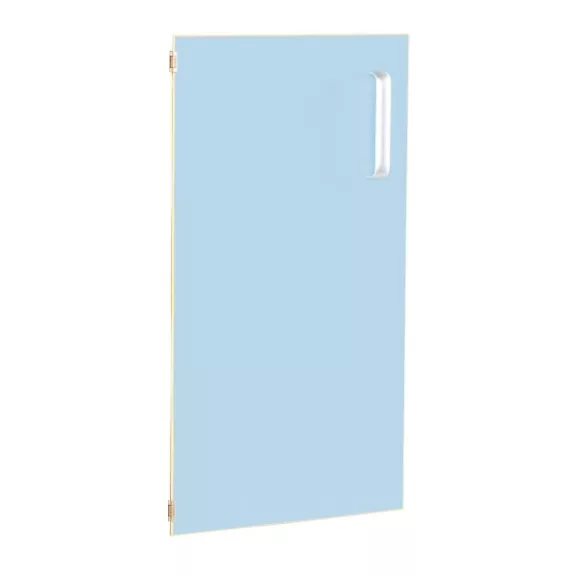 MB100 292 Ajtó-pár, polcos "M" szekrényhez világoskék 100 289-hez 42 x 74,9 cm