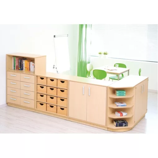 MB100 319 Sarokelem "M" szekrényhez 41,5*41,5*87,1 cm