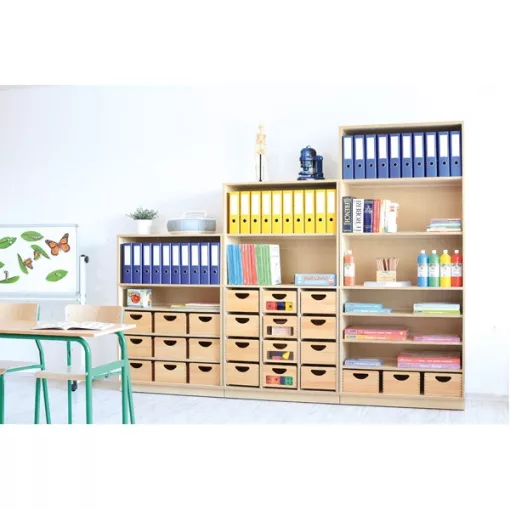 MB100 348 Szekrény "ML" nyitott 3 polcos