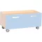 MB100 362 Görgős fiók Birch színű 84,5 x 38,7 x 41,4 cm