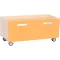 MB100 366 Görgős fiók narancssárga színű 84,5 x 38,7 x 41,4 cm