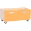 MB100 366 Görgős fiók narancssárga színű 84,5 x 38,7 x 41,4 cm