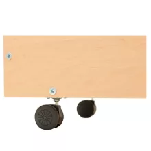 MB096 547 Görgős tároló, 1 db narancssárga könyvespolchoz