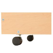 MB096 549 Görgős tároló, 1 db világoskék könyvespolchoz