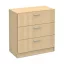 MBD094 335-05 Fiókos szekrény alacsony, 3 fiókkal 76*40*80 cm