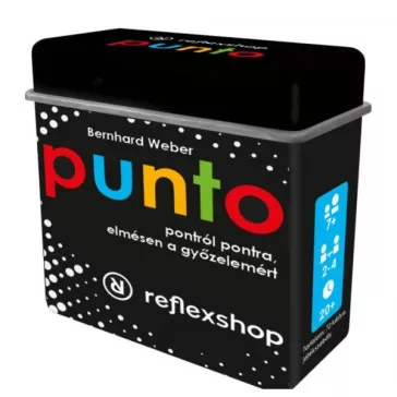 Punto utijáték - mini fémdobozos 6+