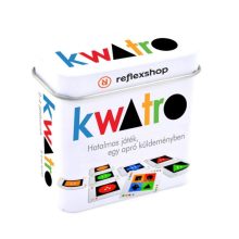 Kwatro utijáték, mini fémdobozos 8+