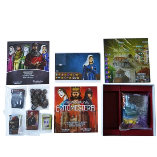 A nyugati királyság építőmesterei - társasjáték 12+