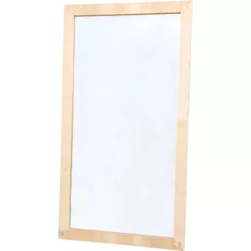   MB 100916 Logopédiai fejlesztő tükör 120x60 fa keretes, szobai