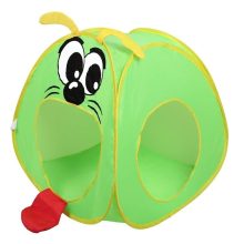 Alagút hernyó lábakkal és sátorral 240x72x75 cm