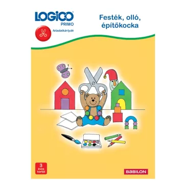 LOGICO Primo: Festék, olló, építőkocka
