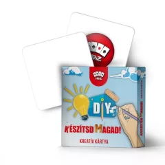 Kártya: Készítsd magad! - kreatív kártya