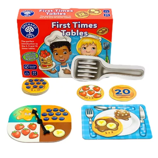 Szorzás a palacsintákkal (First Times Tables) ORCHARD TOYS OR102
