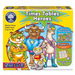   A szorzótábla hősei (Times Tables Heroes) ORCHARD TOYS OR101