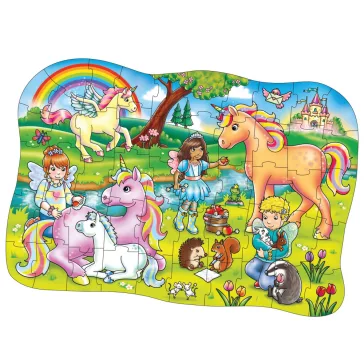   Barátaink, az unikornisok (Unicorn Friends Jigsaw Puzzle) ORCHARD TOYS OR291