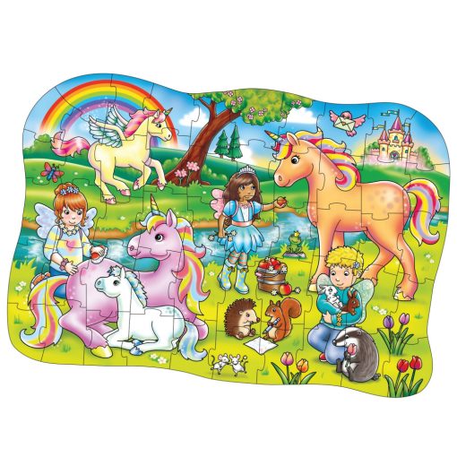Barátaink, az unikornisok (Unicorn Friends Jigsaw Puzzle), ORCHARD TOYS OR291