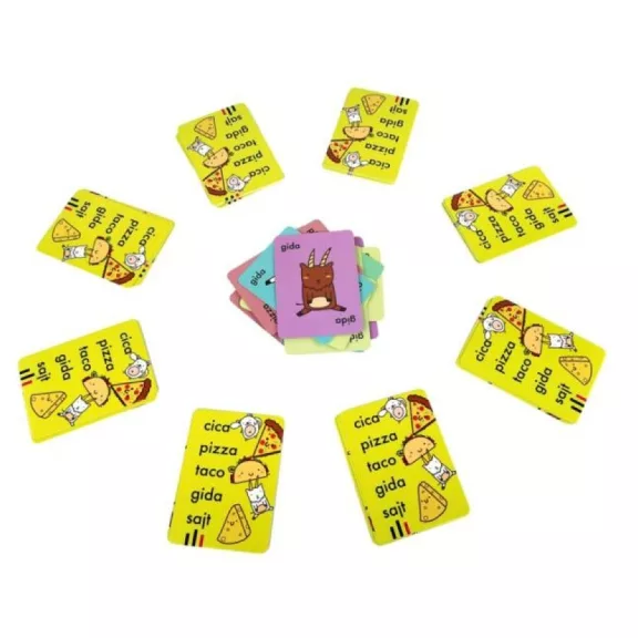 Cica, pizza, taco, gida, sajt