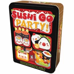 Sushi Go PARTY!- nagy fémdobozos társasjáték 8+