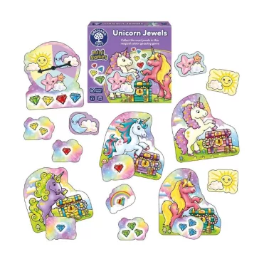 Unikornisok kincsei (Unicorn Jewels) ORCHARD TOYS OR366
