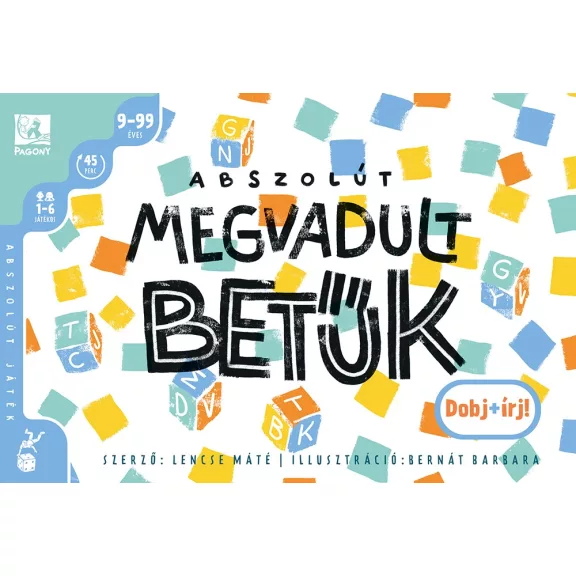 Abszolút megvadult betűk 9-99 éveseknek Abszolút megvadult betűk 9-99 éveseknek