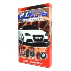 Kártya: Kvíz - Kvartett - 21. század autói