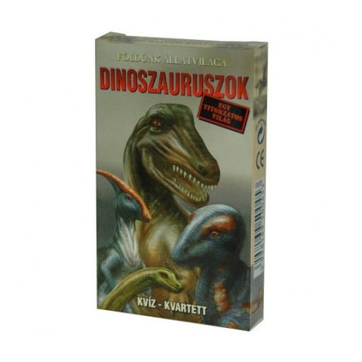 Kártya: Kvíz - Kvartett - Dinoszauruszok