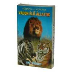 Kártya: Kvíz - Kvartett - Vadon élő állatok