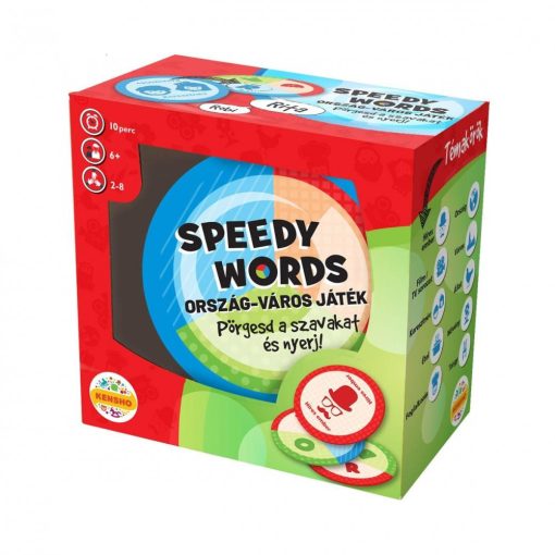 Speedy Words Ország-Város kártyajáték
