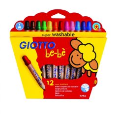 Giotto Be-bé ceruza formájú kréta - 12 színű