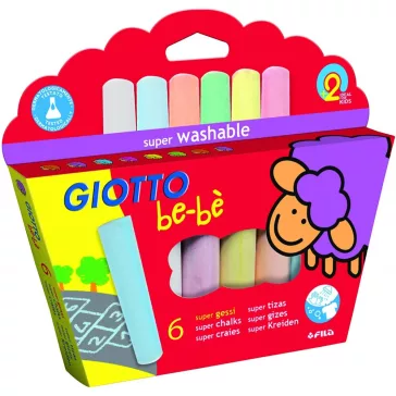 Giotto Be-bé aszfaltkréta: 6 színű