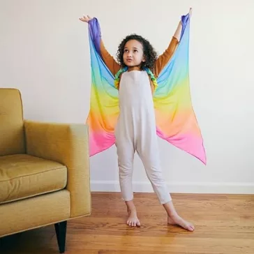 Sarah's Silks Selyem szárnyak - szivárvány szín