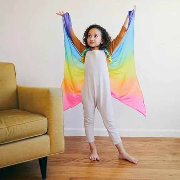 Sarah's Silks Selyem szárnyak - szivárvány szín