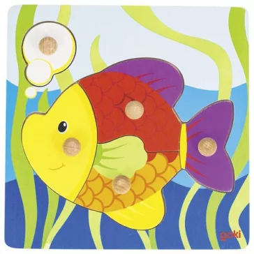 Fogós fa puzzle: hal (GOKI) GK57554