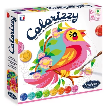 Colorizzy számos kifestő: papagájok (Sentosphere) SA4505