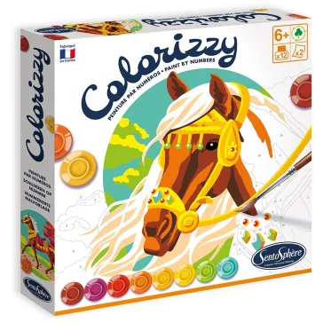 Colorizzy számos kifestő: lovak (Sentosphere) SA4506
