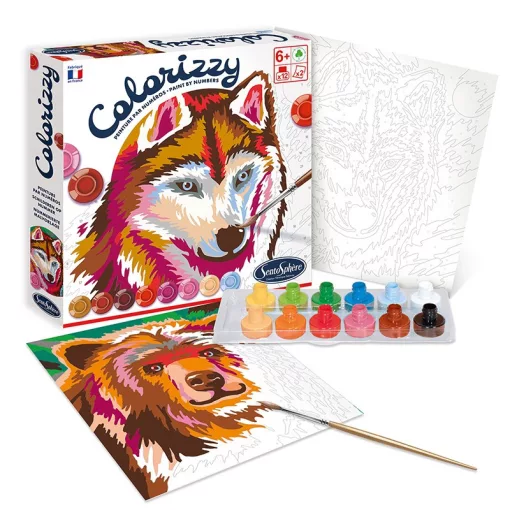 Colorizzy számos kifestő: erdei állatok (Sentosphere) SA4508