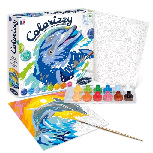 Colorizzy számos kifestő: delfinek (Sentosphere) SA4509
