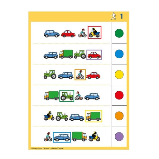 Autók, utcák, táblák - LOGICO Primo