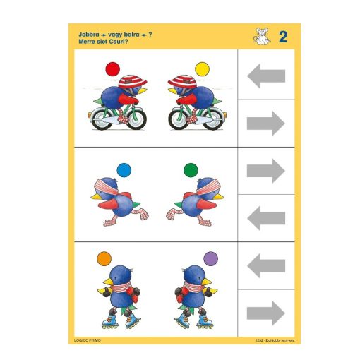 Bal-jobb, fent-lent - LOGICO Primo